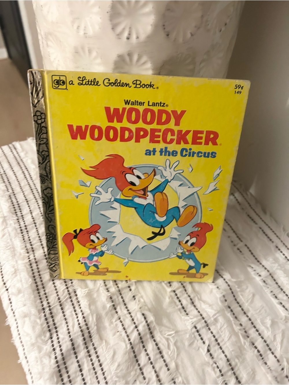 Vintage 1976 Walter Lantz Woody Woodpecker at the Circus Book
